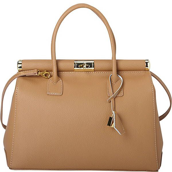 Women Elegent Leather Large Oil Wax Office Tote Vintage Briefcase Handbag Gift B